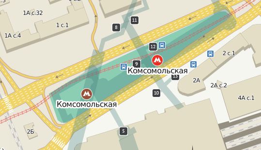 komsomolskay metro